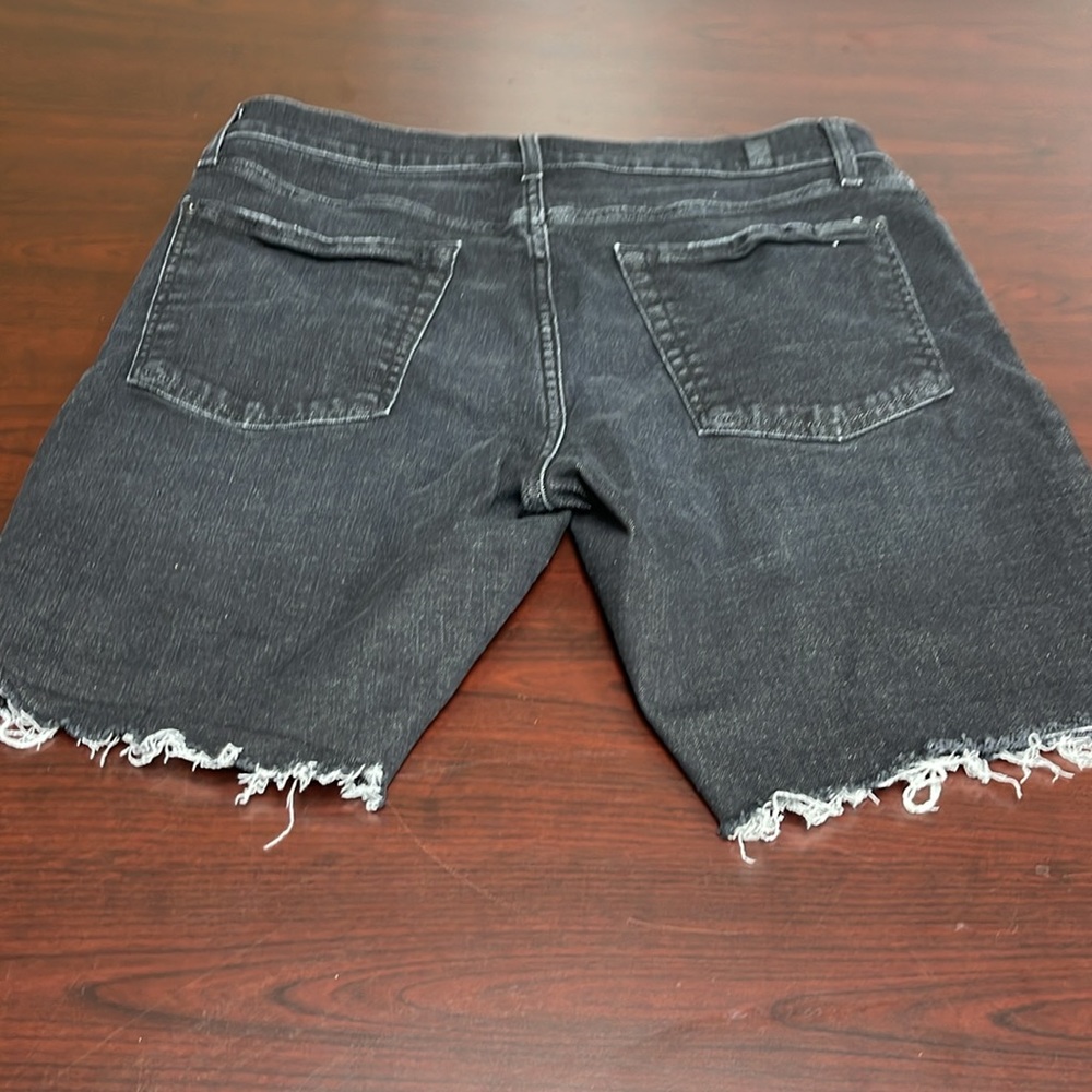 74% Cotton, 7 For All Mankind Short Jeans  some stretch, NWOT - Picture 5 of 11